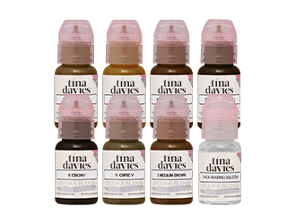 Tina Davies' I Love Ink Eyebrow Collection