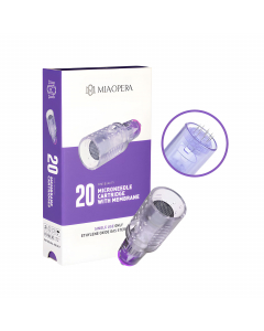 Schachtel mit 20 MiaOpera Needling-Kartuschen 0.25 mm