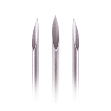 100 St. Killer Ink Precision Piercingnadeln STRAIGHT (10g-20g)