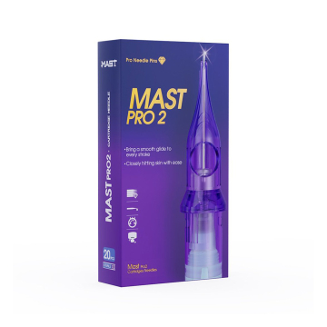 Box mit 20 DragonHawk Mast Pro 2 Nadelmodulen - Medium Taper - Round Magnum Turbo