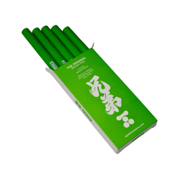 5er Packung mit Kyodai Firm Tip Brush Pen - Midori Green