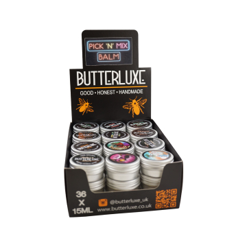 Butterluxe - Box mit 36 Pick 'N' Mix Balsam 15 ml