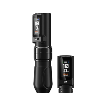 EZ P3 Pro Touch kabelloser Tattoo Pen mit zusätzlichem Akku - Schwarz