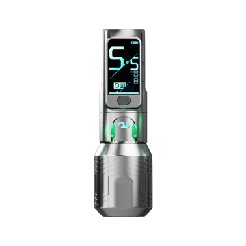 OG FURY II kabelloser Tattoo Pen - Gray - 4,2mm Hublänge