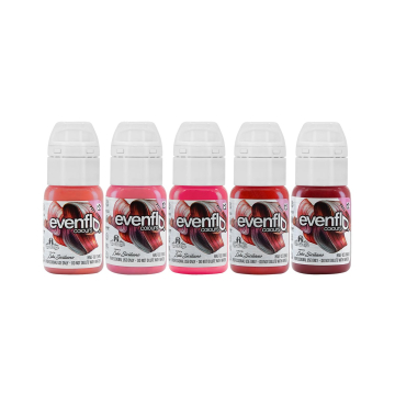 Perma Blend - Evenflo Lips Set - Komplettset mit 5 Farben (15ml)