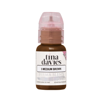Perma Blend Tina Davies Pigment - Medium Brown (15ml)