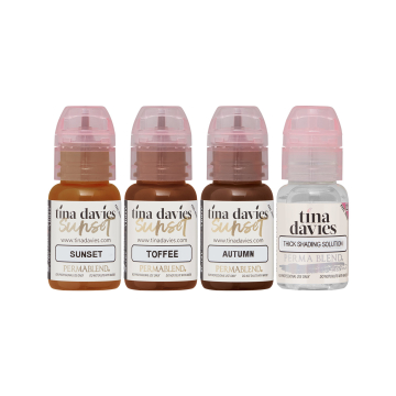 Perma Blend - Tina Davies Sunset Set - Komplettset 4 x 15ml