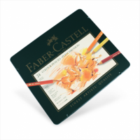 Faber-Castell – Polychromos 24 Künstlerfarbstifte im Metalletui