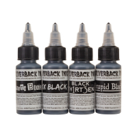 Silverback Ink® Black Pack 4x 30ml