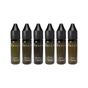 Pro Nouveau Pigments - Brows Collection Set mit 6x 15ml