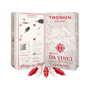 Box mit 40 DaVinci V2 x Troshin #3RLONLY Cartridges