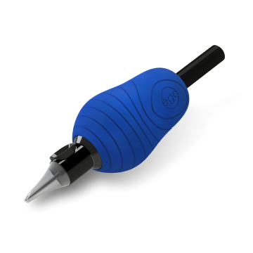 15 St. EGO HAWKFLOW Einweg-Tubes für Nadelmodule- BLAU