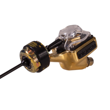 Inkjecta Flite Nano Elite Tattoomaschine - Polished Brass (Limited Edition)