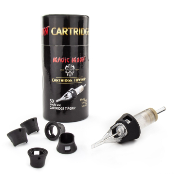 Box mit 50 Magic Moon TipGrips für Nadelmodule