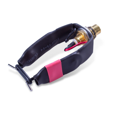 RCA auf Clipcord Adapterstecker - SCHWARZ