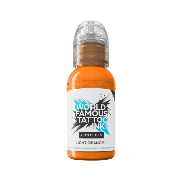 World Famous Limitless Tattoofarbe - Light Orange 1 30ml