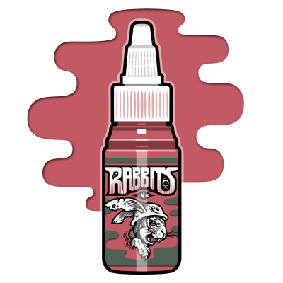 Rabbits Ink Tattoofarbe -  Live's Indian Red 35ml