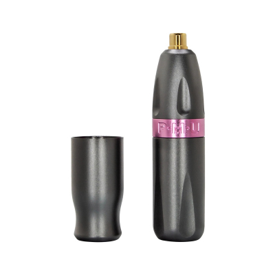 Bishop PMU Pen - Grey with Pink Spline - 2.5 mm Hublänge