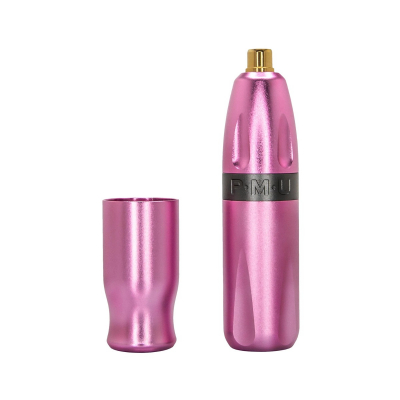 Bishop PMU Pen - Pink with Grey Spline - 2.5 mm Hublänge