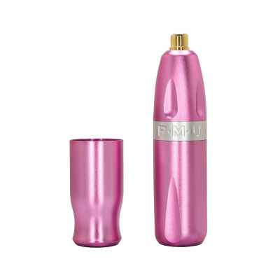 Bishop PMU Pen - Pink with Silver Spline - 3.5 mm Hublänge