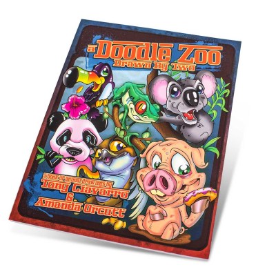 Buch: Tony Ciavarro & Amanda Orcutt (Stinky Monkey Publisher) – A Doodle Zoo