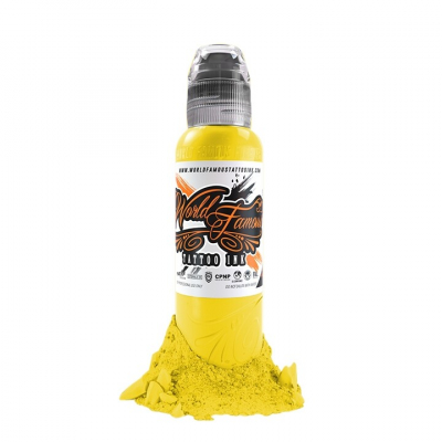 World Famous Ink Debora Cherrys Brilliant Yellow - Atenea 30ml