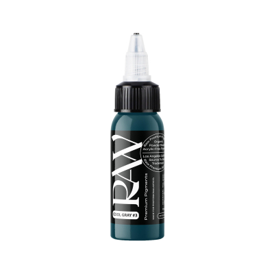 Raw Premium Pigments - Cool Gray #3 Tattoo Ink 30ml
