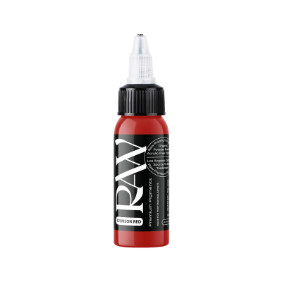 Raw Premium Pigments - Crimson Red Tattoo Ink 30ml
