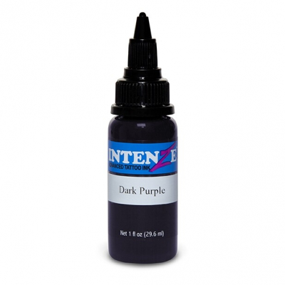 Intenze Basic 30ml (1oz) Dark Purple Tattoofarbe