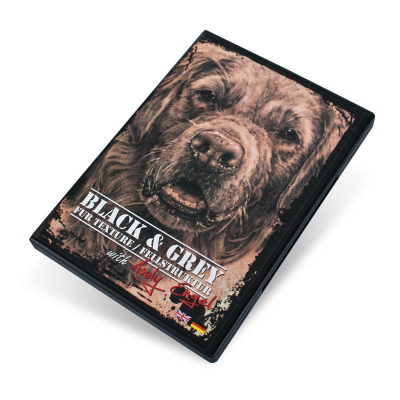 DVD: Andy Engel Black & Grey Fur Texture 