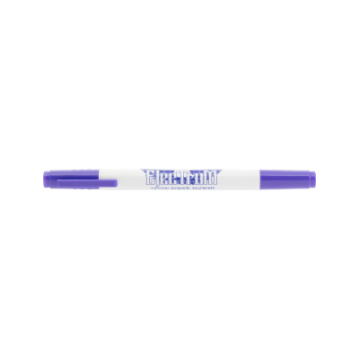Box mit 25 Electrum-Hautmarkern mit zwei Spitzen - Violett