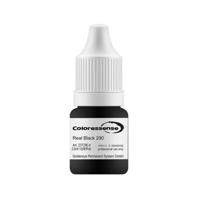 Goldeneye Coloressense Pigments - Real Black 290 - 2.5 ml