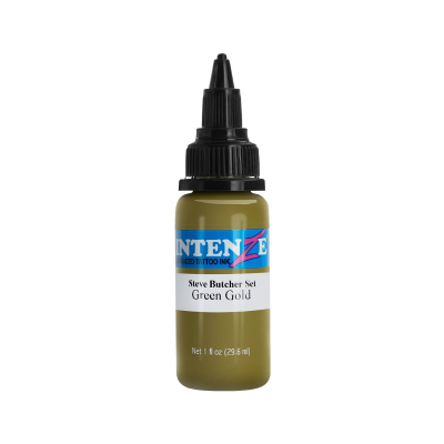 Intenze Ink Steve Butcher 24 Farbset - Green Gold 30 ml