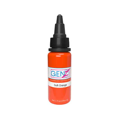 Intenze Ink Gen-Z 19 Color - Soft Orange 30 ml (1 oz)