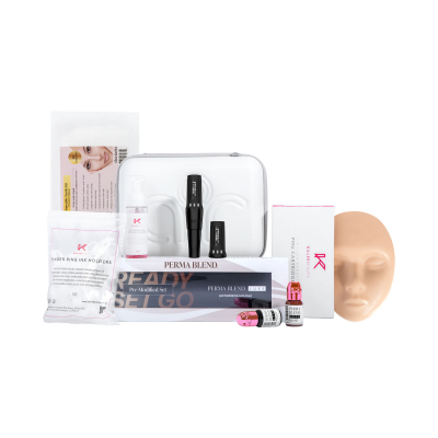 Killer Beauty Training Starter Kit -  Kabellose Maschine mit zusätzlichen Akku für Fortgeschrittene 3.0 mm Hublänge - Stealth