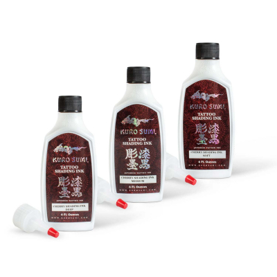 Komplettset von 3 Kuro Sumi Cherry Shading Farben je 180ml (6oz)