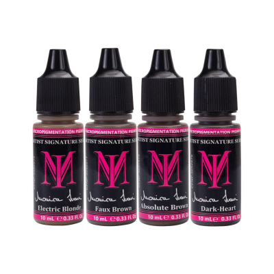 Komplettset mit 4 Monica Ivani Signature Series by Li Pigments 10 ml