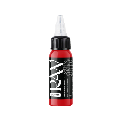 Raw Premium Pigments - Light Red Tattoo Ink 30ml