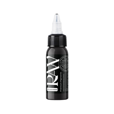 Raw Premium Pigments - Shading Black Tattoo Ink 30ml