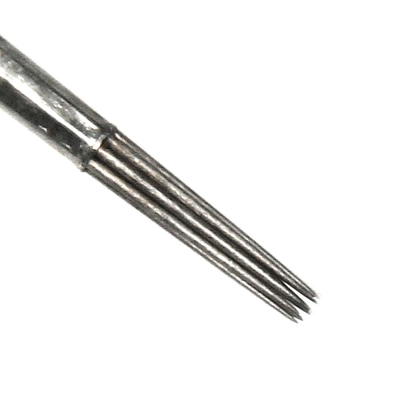 50 St. Magic Moon 0.35mm Round Liner Bug Pin texturierte Tattoonadeln