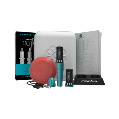 Microbeau Bellar Air - Permanent Makeup Maschine - 2.1mm Hub - ULTRA Paket  - Microbeau Blue