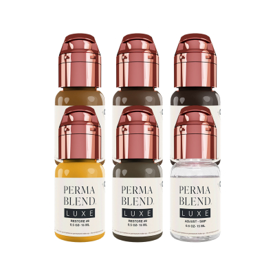 Perma Blend Luxe PMU Ink - Stevey G. Restore Set - 6x 15 ml