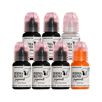 Perma Blend - Scalp (Kopfhaut) Kit - Komplettset mit 7 Fläschchen (15ml)