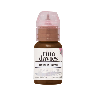Perma Blend Tina Davies Pigment - Medium Brown (15ml)