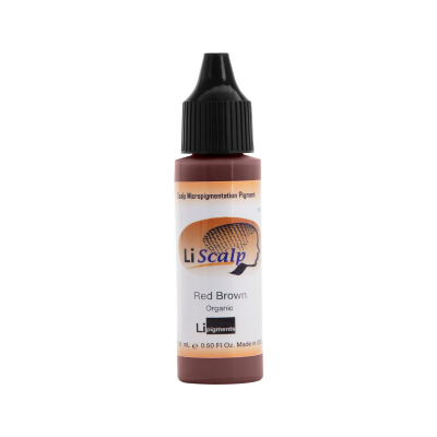 Li Pigments Li Scalp Organic Corrector / Additive - Red Brown 15 ml