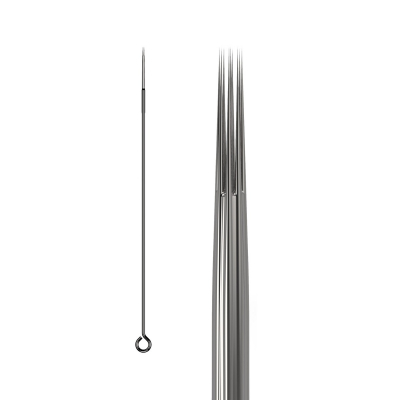 50 St. KWADRON Tattoonadeln 0,35MM MEDIUM TAPER - Round Liner