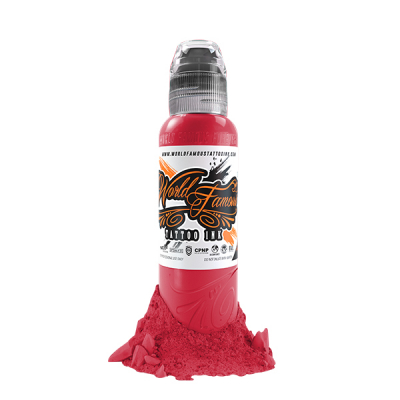 World Famous Ink Rose Red 30ml