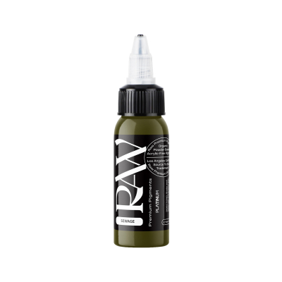 Raw Pigments Platinum - Sewage Tattoo Ink - 30ml