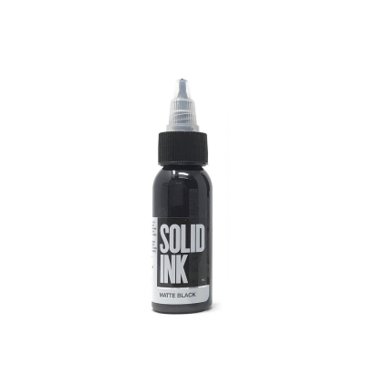 Solid Ink - Matte Black (30ml)