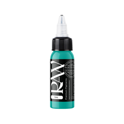 Raw Premium Pigments - Teal Tattoo Ink 30ml